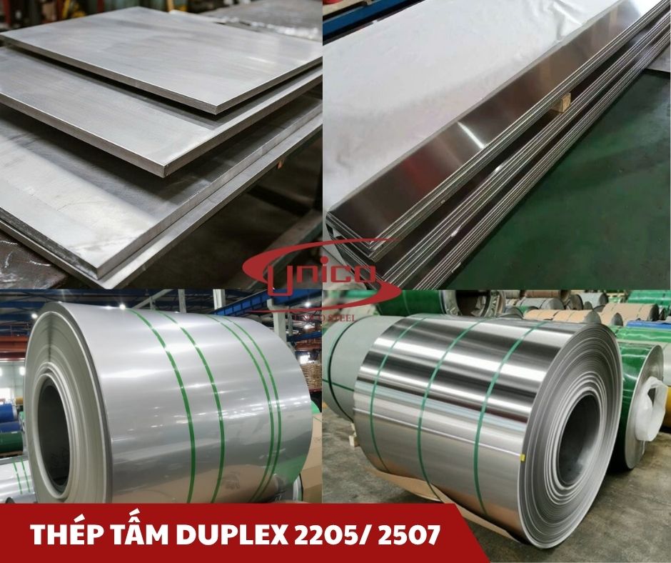 Thép tấm duplex 2205/ 2507 - Unico Steel
